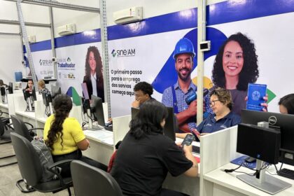 Sine Amazonas divulga 301 vagas de emprego para esta segunda-feira