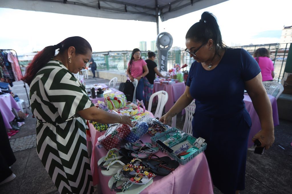 UGPE promove a 12ª edição especial de Dia das Mães do Bazar das Mulheres Empreendedoras do Prosamin+, no Parque Rio Negro
