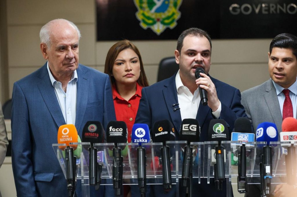 Governador Roberto Cidade anuncia mudanças no secretariado do Governo do Amazonas