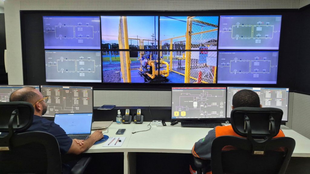 Centro de Controle Operacional da Cigás avança com geotecnologia e sistemas integrados