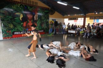 Alunos da EE Profº Rofran Belchior apresentam projetos voltado à diversidade cultural indígena