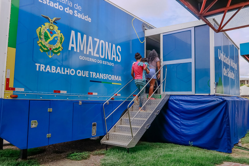 Carreta da Saúde inicia atendimentos na zona leste nesta segunda-feira, em Manaus