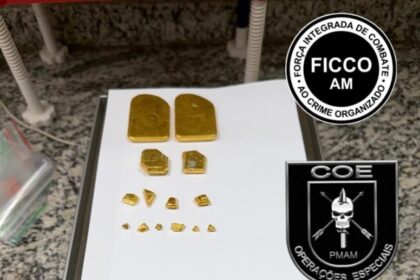 Operação Segurança Presente: PMAM e Ficco/AM prendem homem com cerca de 400 gramas de ouro em bote