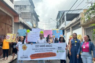 Centro de Convivência André Araújo reforça campanha de combate à exploração sexual de crianças e adolescentes