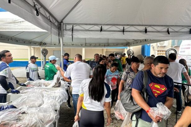 ADS doa seis toneladas de peixe durante o Governo Presente, na zona norte de Manaus