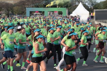 Corrida da Câmara reúne cerca de 6 mil pessoas na Esplanada dos Ministérios em evento da Câmara dos Deputados