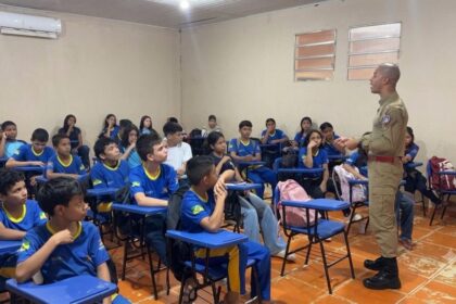Primeira semana de atividades do Plano de Educação Ambiental do CBMAM capacitou 900 alunos e professores de sete municípios