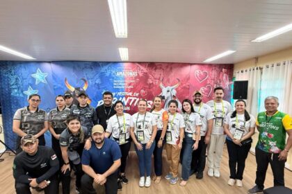 Festival de Parintins 2026: Sejusc capacita equipes de segurança privada para atuação nas noites de apresentações do Caprichoso e Garantido