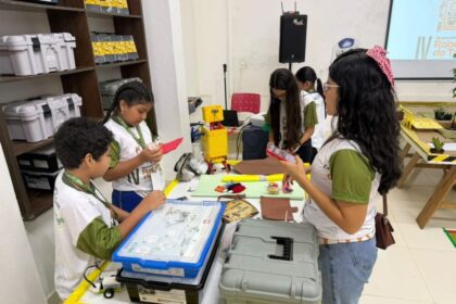 Gincana de Robótica movimenta Tefé, com apoio do Governo do Amazonas