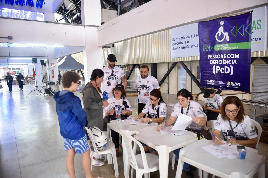 Festival de Parintins 2026: SEPcD inicia entrega de credenciais para o Espaço Acessível no 59º Festival de Parintins