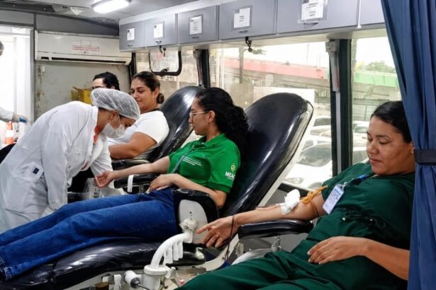 HPS Platão Araújo, em parceria com o Hemoam, realiza mobilização para doação de sangue, nesta quinta-feira