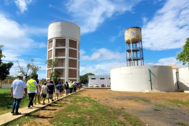Beneficiários do Prosai Parintins visitam obras do CRD2 durante programação da Semana do Meio Ambiente