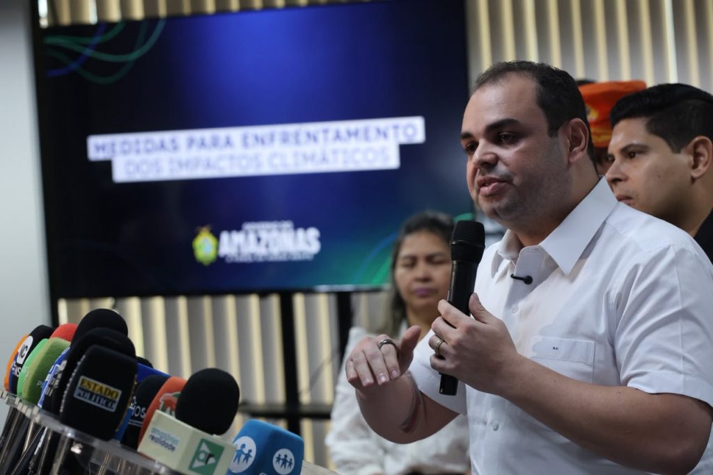 Governador Roberto Cidade apresenta medidas preventivas e mobiliza órgãos para enfrentar estiagem no Amazonas