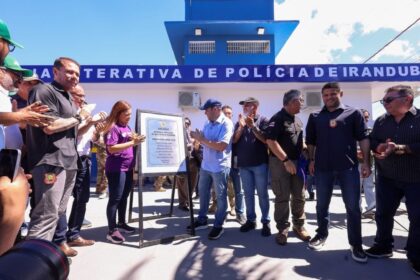 Em Iranduba, governador Roberto Cidade inaugura delegacia revitalizada e ampliada