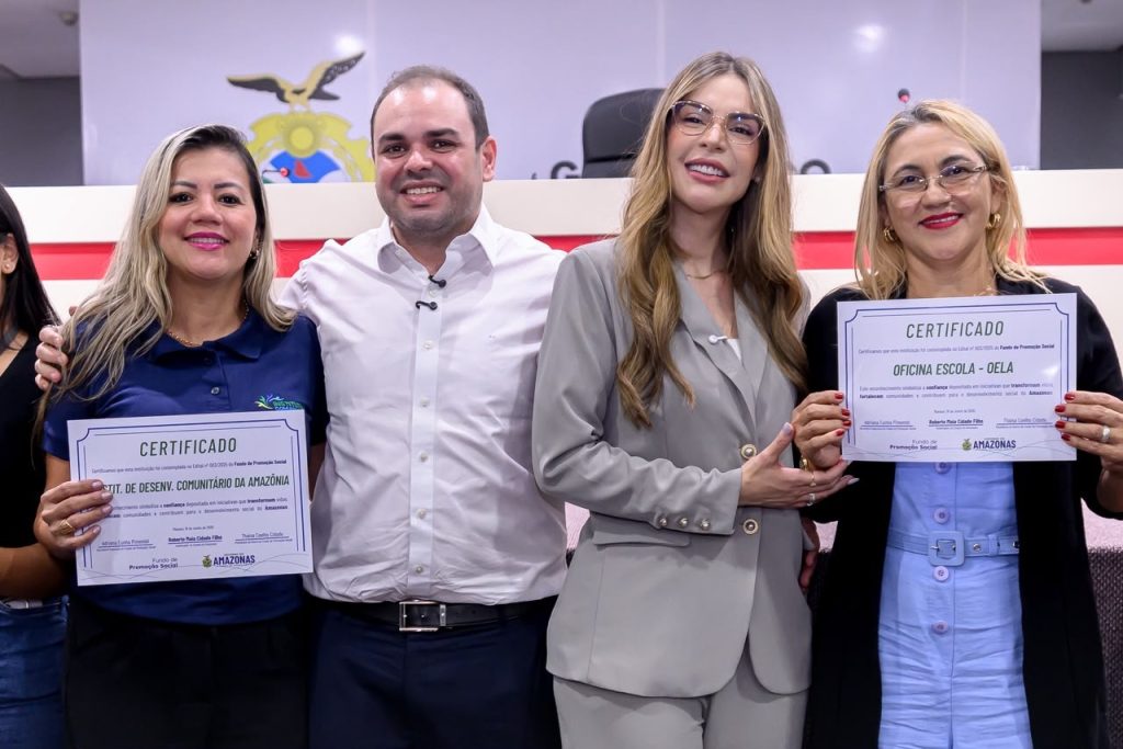 Governador Roberto Cidade destina mais de R$ 8,5 milhões para fortalecer instituições sociais de Manaus