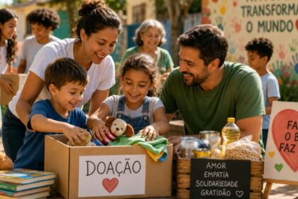 A Alegria de Servir: Ensinando as Crianças a Fazer o Bem