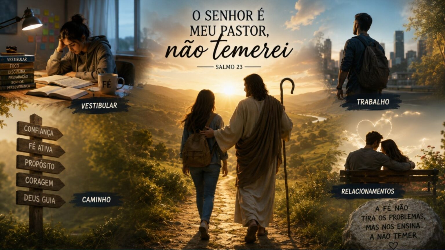 Do medo à confiança: aprendendo a dizer “não temerei”